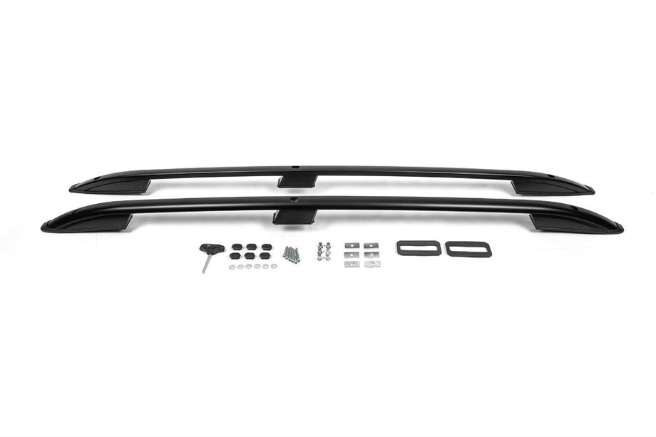 Volkswagen Touareg 2002–2010 Dakrails Skyport (mat zwart) Foto 3
