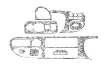 Ford Transit 1991–2000 Dashboardpanelen (1997-2000) foto 6