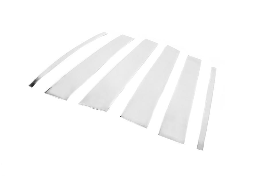Volkswagen Touran 2003–2010 Deurstijl sierlijsten (10 stuks, RVS) Foto 2