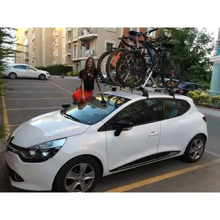 Fietshouder voor dakdragers foto 2
