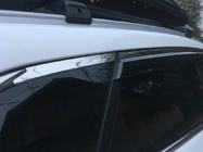 Hyundai Tucson TL 2016–2021 Raamwindschermen met chroomstrip (6 stuks, Niken) foto 6