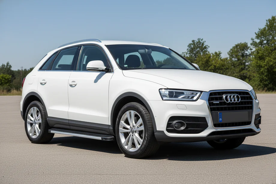 Audi Q3 2011–2019 Side steps Maya V1 (2 stuks, aluminium) Image