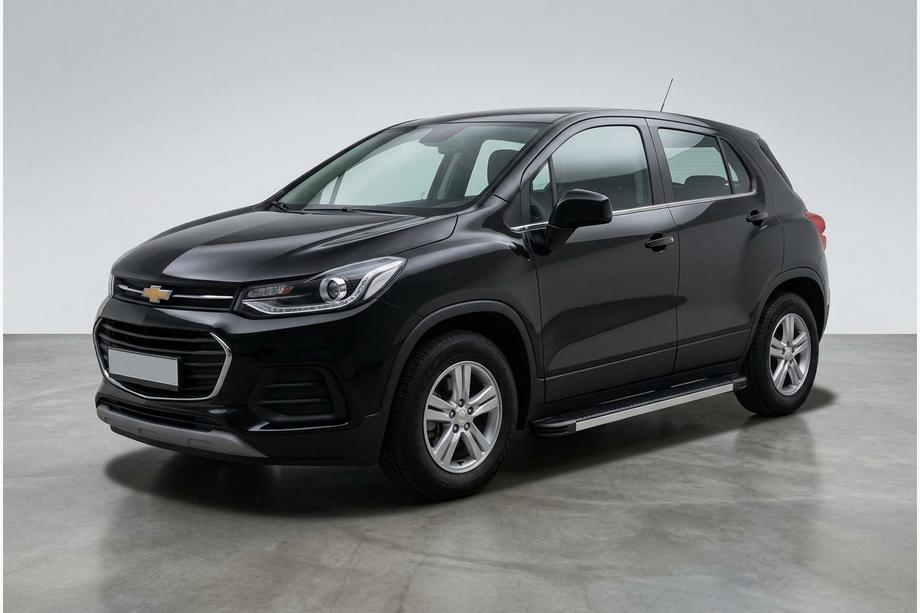 Chevrolet Trax 2012–2023 Side steps Maya V1 (2 stuks, aluminium) Image