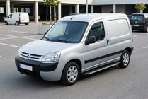 Citroen Berlingo 1996–2008 Side steps Maya V1 (2 stuks, aluminium) foto 1