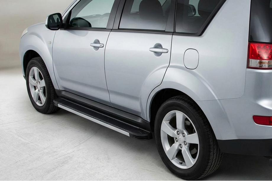 Citroen C-Crosser 2007–2013 Side steps Maya V1 (2 stuks, aluminium) Image