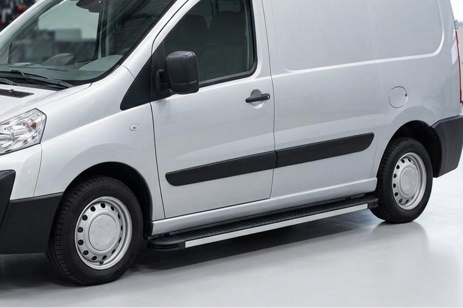 Citroen Jumpy 2007–2017 Maya side steps (2 stuks, aluminium) Image