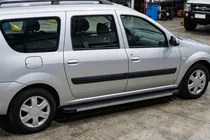 Dacia Logan MCV 2004–2014 Side steps Maya V1 (2 stuks, aluminium) foto 1