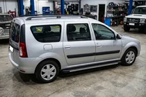 Dacia Logan MCV 2004–2014 Side steps Maya V1 (2 stuks, aluminium) foto 3