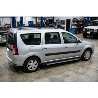 Side steps Maya V1 (2 stuks, aluminium) Dacia Logan MCV 2004–2014 foto 3