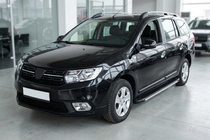 Dacia Logan MCV 2013–2020 Side steps Maya V1 (2 stuks, aluminium) foto 1