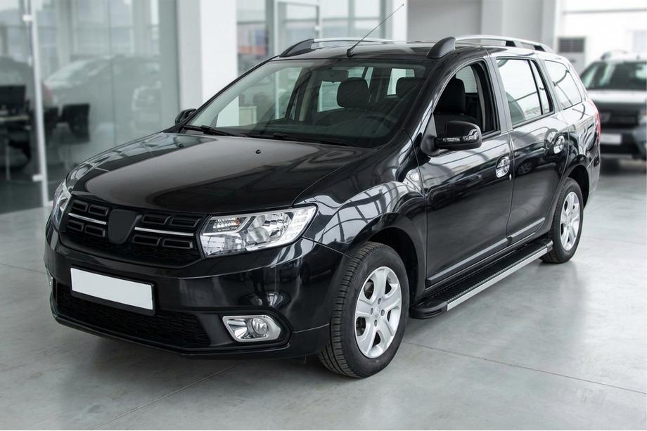 Dacia Logan MCV 2013–2020 Side steps Maya V1 (2 stuks, aluminium) Image
