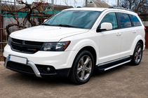 Dodge Journey 2008–2020 Side steps Maya V1 (2 stuks, aluminium) foto 1