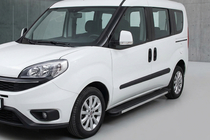 Fiat Doblo II 2010–2022 Maya side steps (2 stuks, aluminium) foto 1