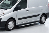 Fiat Scudo 2007–2015 Maya side steps (2 stuks, aluminium) Lange wielbasis foto 1