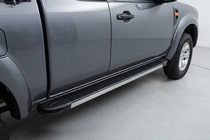 Ford Ranger 2007–2011 Side steps Maya V1 (2 stuks, aluminium) foto 1