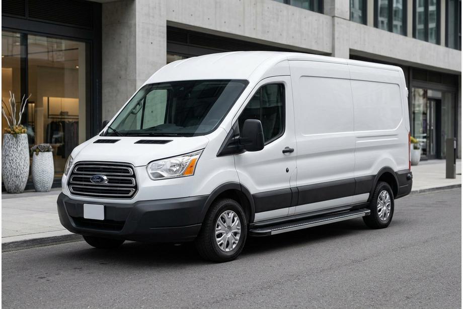 Ford Transit 2014– Maya side steps (2 stuks, aluminium) Image