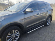 Hyundai Santa Fe 3 2012–2018 Side steps Maya V1 (2 stuks, aluminium) foto 1