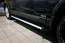 Kia Sorento II XM 2009–2014 Side steps Maya V1 (2 stuks, aluminium) 2010-2013 foto 1