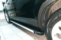 Kia Sorento II XM 2009–2014 Side steps Maya V1 (2 stuks, aluminium) 2010-2013 foto 3