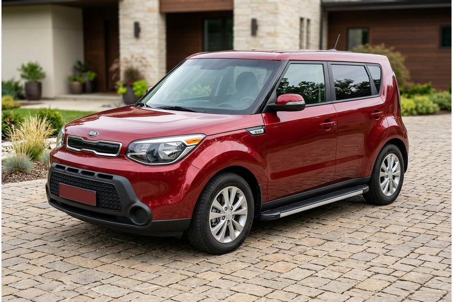 Kia Soul II 2013–2018 Side steps Maya V1 (2 stuks, aluminium) Image