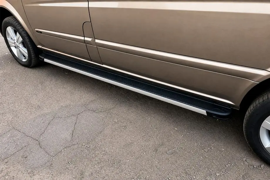 Mercedes Viano 2004–2014 Side steps Maya V1 (2 stuks, aluminium) Image