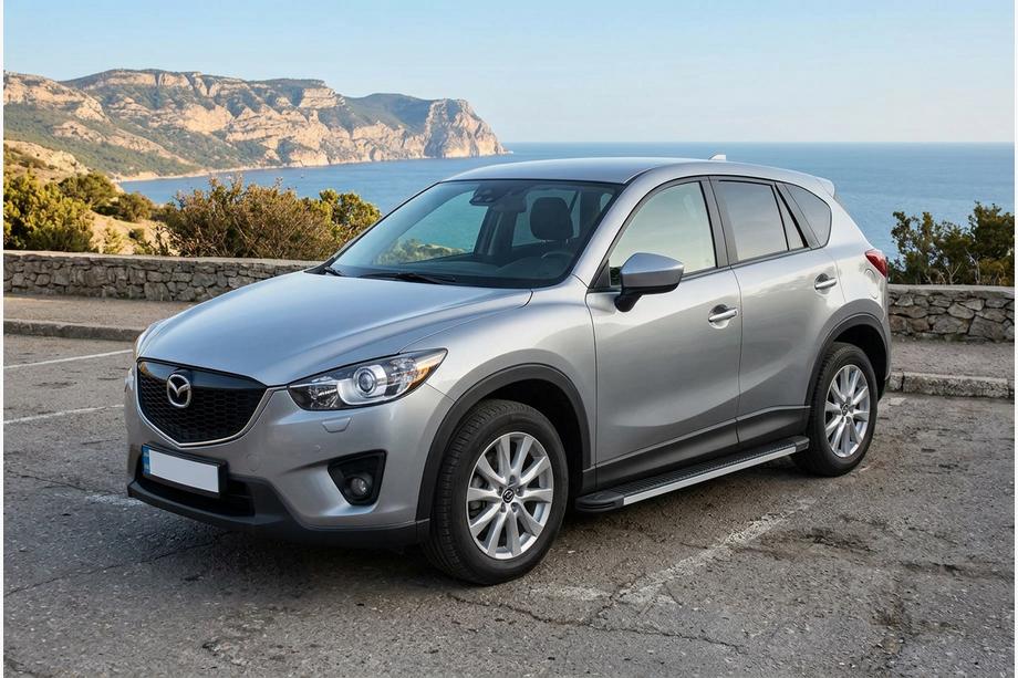 Mazda CX-5 2012–2017 Side steps Maya V1 (2 stuks, aluminium) Image