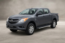 Mazda BT-50 2012– Side steps Maya V1 (2 stuks, aluminium) foto 1