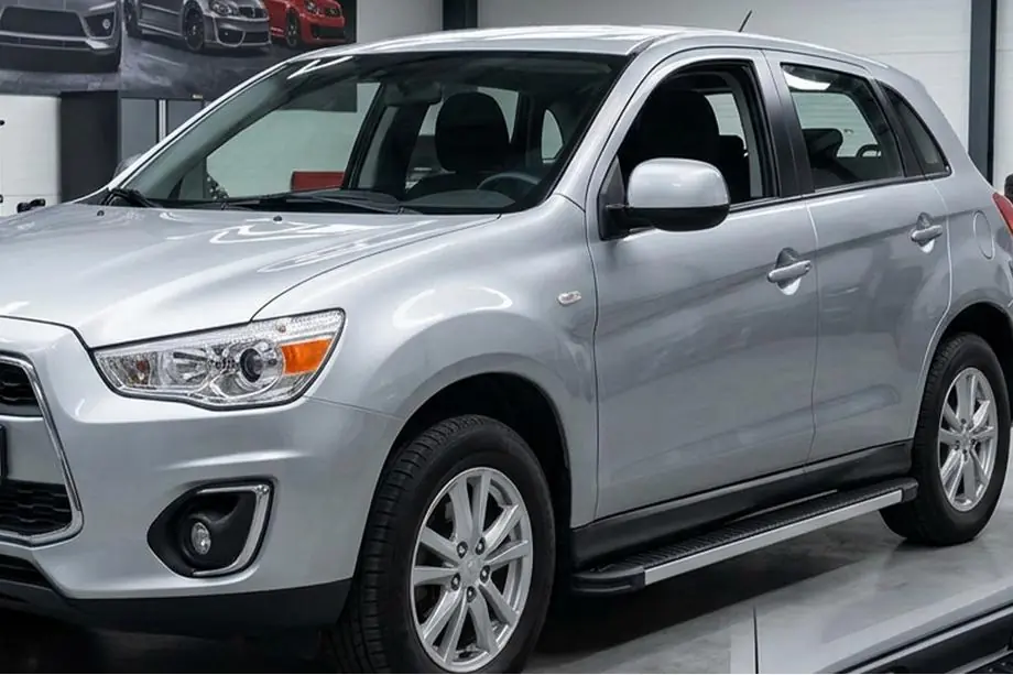 Mitsubishi ASX 2010–2023 Side steps Maya V1 (2 stuks, aluminium) Image