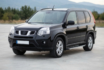 Nissan X-trail T31 2007–2014 Side steps Maya V1 (2 stuks, aluminium) foto 1