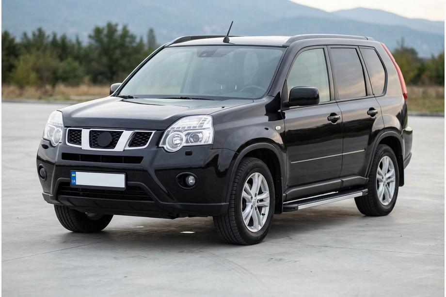 Nissan X-trail T31 2007–2014 Side steps Maya V1 (2 stuks, aluminium) Image