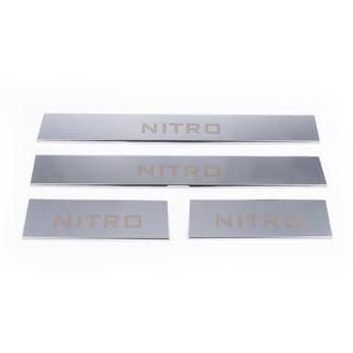 Carmos instaplijsten voor bovenzijde (RVS) Dodge Nitro 2006–2011 foto 4