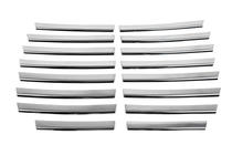 Dodge Nitro 2006–2011 Chromen sierlijsten voor grille (RVS) foto 3
