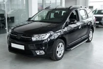 Renault Logan MCV 2013–2022 Side steps Maya V1 (2 stuks, aluminium) foto 1