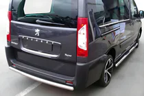 Citroen Jumpy 2007–2017 RVS achterbeugel foto 1