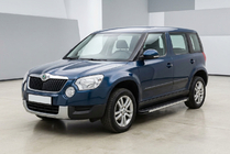Skoda Yeti 2009–2017 Side steps Maya V1 (2 stuks, aluminium) foto 1