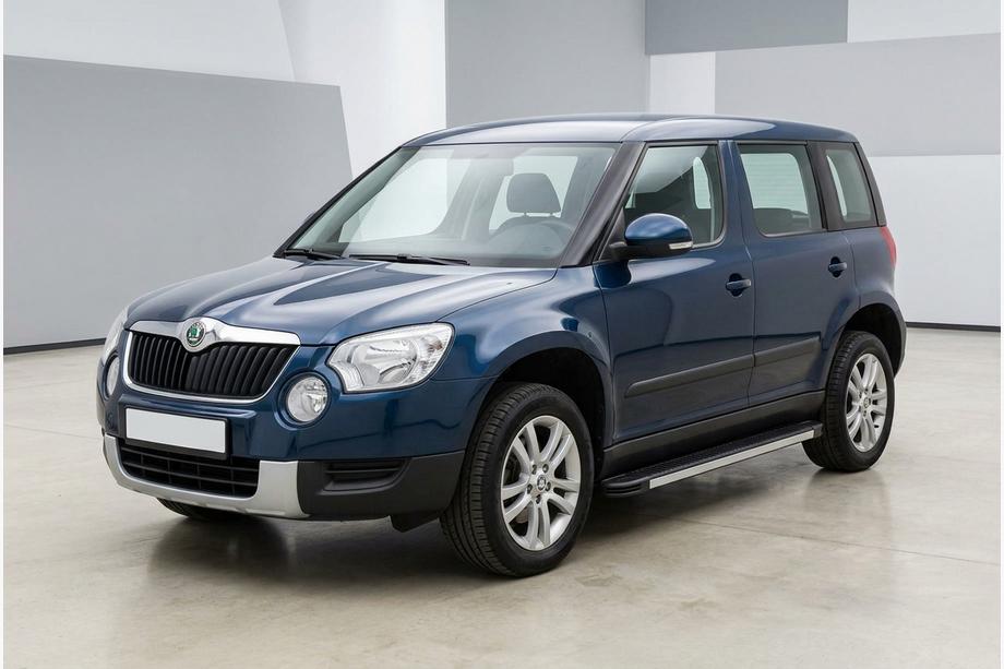 Skoda Yeti 2009–2017 Side steps Maya V1 (2 stuks, aluminium) Image