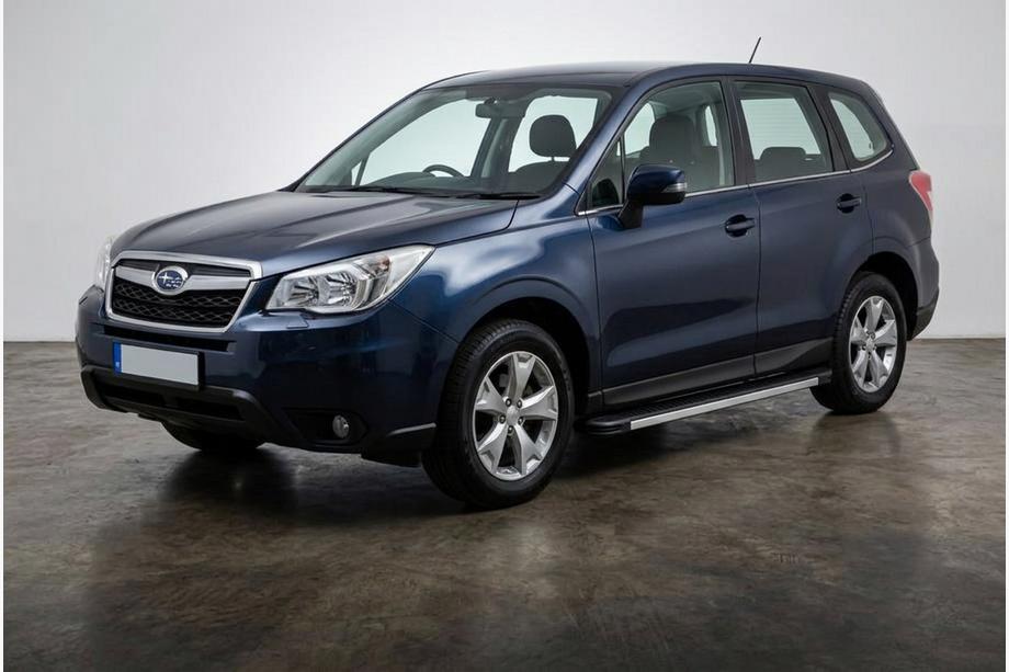 Subaru Forester 2013–2018 Side steps Maya V1 (2 stuks, aluminium) Image
