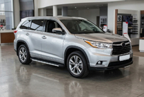 Toyota Highlander 2013–2019 Side steps Maya V1 (2 stuks, aluminium) foto 1