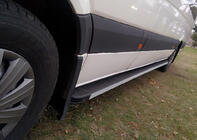 Volkswagen Crafter 2006–2016 Maya side steps (2 stuks, aluminium) foto 6