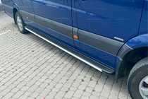 Volkswagen Crafter 2006–2016 Maya side steps (2 stuks, aluminium) foto 3