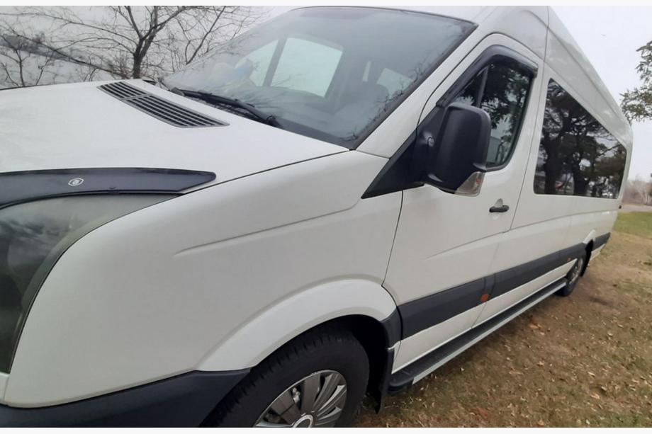 Volkswagen Crafter 2006–2016 Maya side steps (2 stuks, aluminium) Middellange wielbasis Foto 4