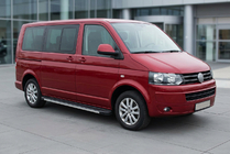 Volkswagen T5 2010–2015 Maya side steps (2 stuks, aluminium) Lange wielbasis foto 1