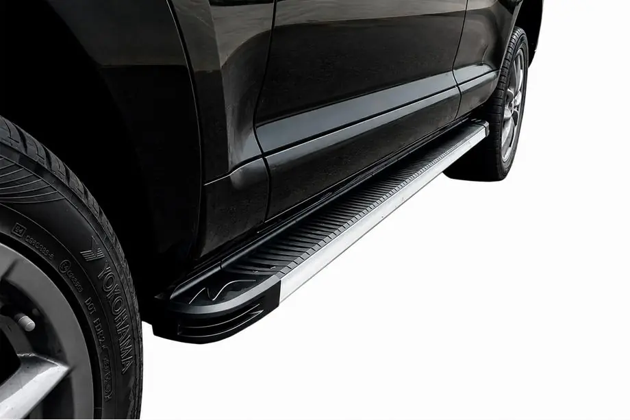 Volkswagen Touareg 2002–2010 Side steps Maya V1 (2 stuks, aluminium) Image