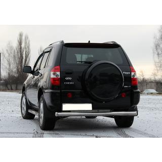 Achterbeschermbeugel (RVS) Chery Tiggo 1 2005–2016 foto 2