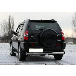 Achterbeschermbeugel (RVS) Chery Tiggo 1 2005–2016 foto 2