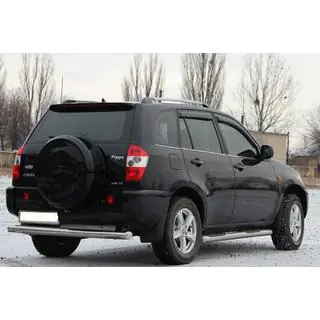 Achterbeschermbeugel (RVS) Chery Tiggo 1 2005–2016 foto 3