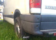 Renault Master 1998–2010 Premium spatlappen met uitsparing (2 st., rubber) foto 5