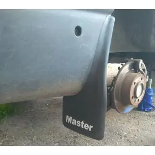 Premium spatlappen met uitsparing (2 st., rubber)