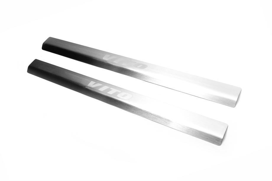 Mercedes Vito W638 1996–2003 Instaplijsten Laser-style (2 stuks, staal) Image