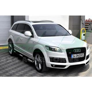 Sidebars (2 stuks, RVS) Audi Q7 2005–2015 foto 2